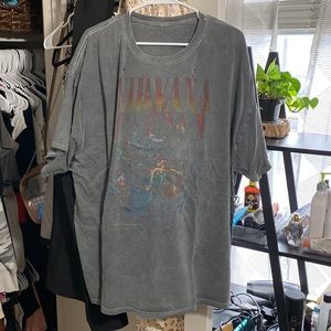 Urban outfitters Nirvana band tee